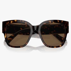 Versace VE 4437U 108/73 Havana Square Sunglasses